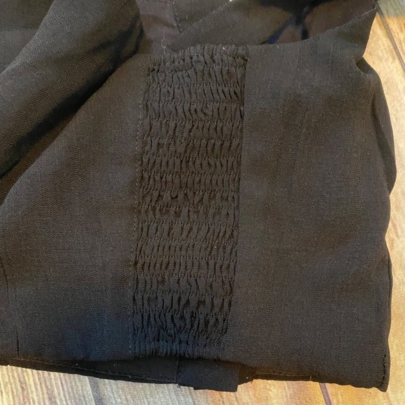 Lulus Black Sweet As Ever Cropped Button Front Tank Top - Picture 8 of 11